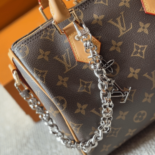 Louis Vuitton Speedy Bandouilière 35 Monogram Brown 13.8 Inches