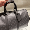 Louis Vuitton Keepall 45 Monogram Eclipse Black 17.7 Inches M40605