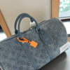 Louis Vuitton Keepall 50 Denim Monogram Blue 20 Inches