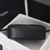 6-52 Saint Laurent Lou Camera Bag In Quilted Black Gold Leather 9 Inches 612544Dv7071000
