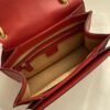 Gucci Queen Margaret Gg Small Top Handle Bag Red 10 Inches 476541 9L6ST 8540