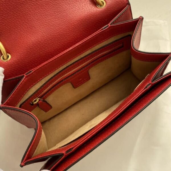 Gucci Queen Margaret Gg Small Top Handle Bag Red 10 Inches 476541 9L6ST 8540