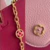 Louis Vuitton Capucines MM Bag Dark Pink 10.6 Inches M20845