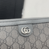 Gucci Gg Supreme Messenger Bag Black 11.8 Inches