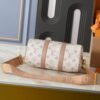 Louis Vuitton Keepall Bandoulière 25 Monogram Beige 9.9 Inches