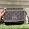 Gucci Ophidia Gg Mini Camera Bag Black 7.5 Inches