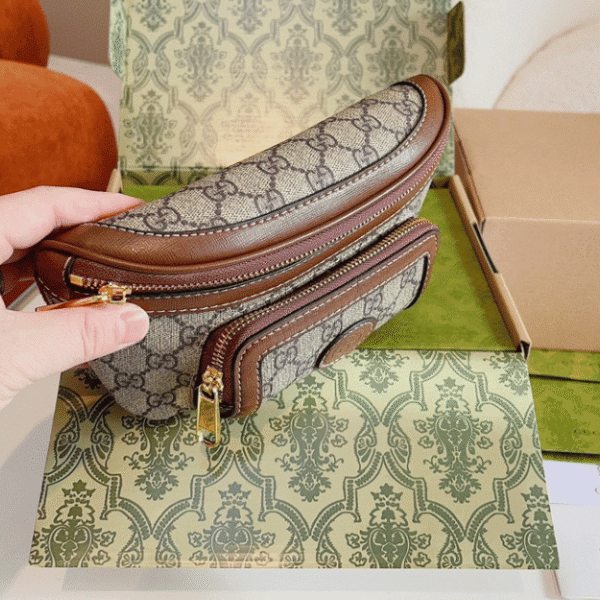 Gucci Ophidia Bumbag Beige 8.6 Inches