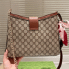 ‎Gucci Padlock Gg Supreme Shoulder Bag Beige 12.8 Inches 795113 KHNKG 8534