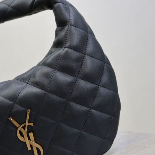 [Premium Quality] – Saint Laurent Icare Hobo Bag Black 10.2 Inches 851689Aaang1000