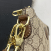 Gucci Gg Supreme Mini Messenger Bag Beige 6.7 Inches