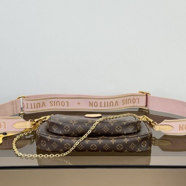 [Premium Quality] – Louis Vuitton Multi Pochette Accessoires Rose Clair 9.4 Inches M44840