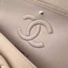 [Premium Quality] – Chanel Classic Grain Gold Hardware Handbag Beige 9.8 Inches A01112