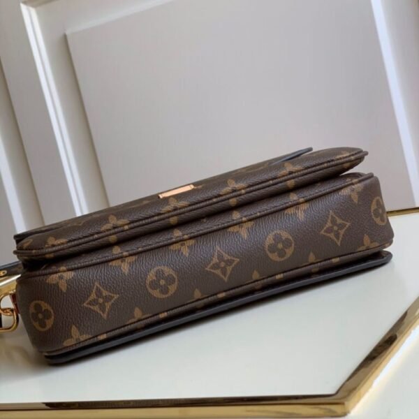 [Premium Quality] – Louis Vuitton Monogram Canvas Pochette Métis Brown 9.8 Inches M44875