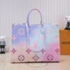 Louis Vuitton Onthego GM Sunrise Pastel 16.1 Inches M46076