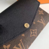 Louis Vuitton Compact Wallet Pallas Monogram Black 6 Inches M60140