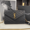 Saint Laurent Envelope Woc Black Bag 8.7 Inches 742920AAA441000
