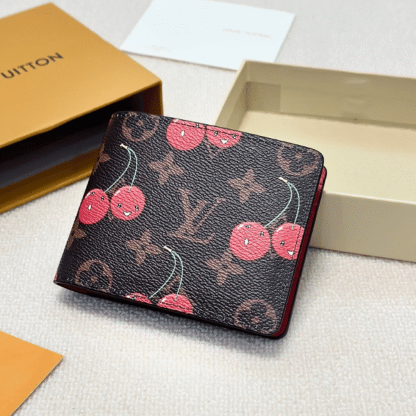 Louis Vuitton Multiple Wallet Cherry 4.7 Inches
