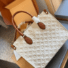 Louis Vuitton Onthego MM Cream Monogram 13.8 Inches