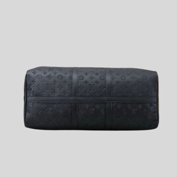 Louis Vuitton Keepall Bandoulière 50 Monogram Shadow 19.7 Inches LV M44810