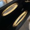 7-3 Chanel Clutch And Gold Plated Metal In Black 9.8 Inches AS5038 B17663 94305