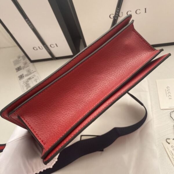 Gucci Queen Margaret Gg Small Top Handle Bag Red 10 Inches 476541 9L6ST 8540