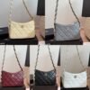 Chanel Hobo Handbag Gold Tone Hardware Black 9.4 Inches AS5177 B18293 94305