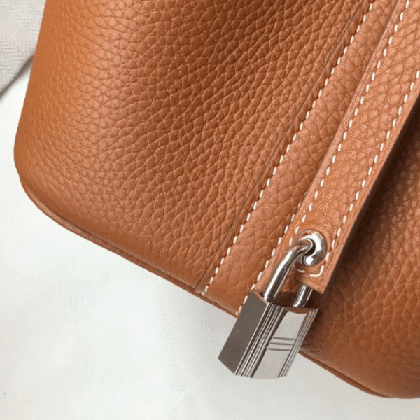 Hermès Picotin Lock Bag Brown 7.1 Inches