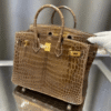 7-66.png Hermès Birkin Bag Brown Crocodile 9.8 Inches