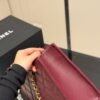 Chanel Small Shopping Bag Gold Tone Burgundy 12.2 Inches AS4940 B17067 NY570
