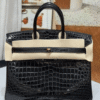 Hermès Birkin Bag Black Crocodile 9.8 Inches