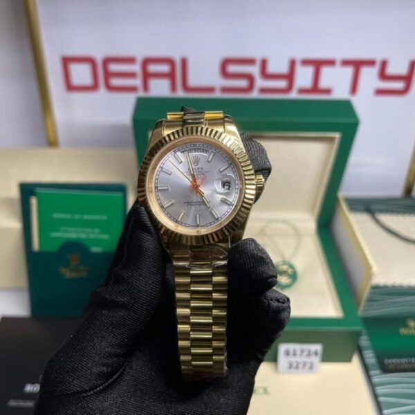 Rolex Day-Date 40 mm Silver Dial 228238
