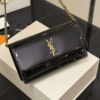 Saint Laurent Envelope Woc Black Bag 8.7 Inches