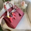 Hermes Birkin 35 Togo Leather Gold Hardware Dark Red 35Cm