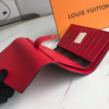 Louis Vuitton Compact Wallet Pallas Monogram Cerise 6 Inches M60140