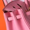 Hermes Birkin 30 Togo Leather Gold Hardware Light Pink 30Cm