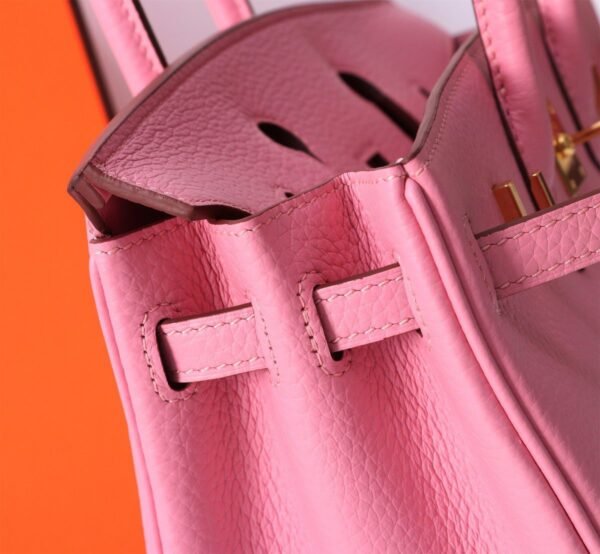 Hermes Birkin 30 Togo Leather Gold Hardware Light Pink 30Cm