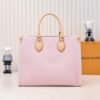 78-1.jpg Louis Vuitton Onthego MM Pink 14.0 Inches M46781