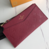 Louis Vuitton Pochette Melanie Monogram Empreinte Bordeaux 9 Inches M68712