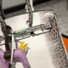 8-15.png Hermès Birkin Bag 25 White Crocodile Pattern 10.2 Inches