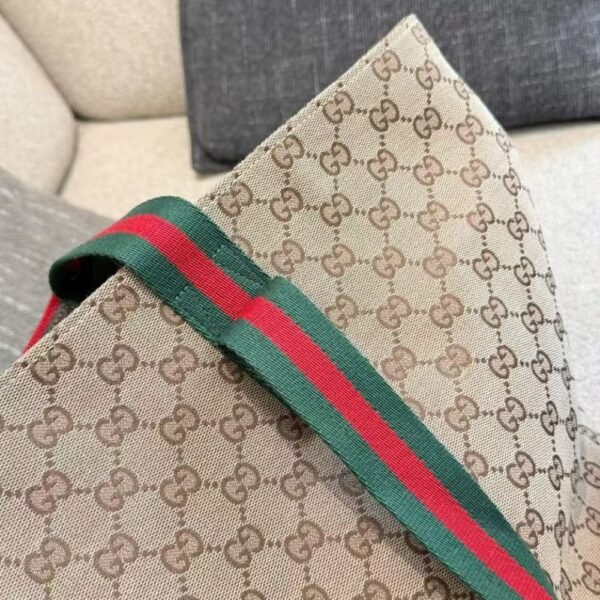 Gucci Medium Tote bag GG Canvas Sand Brown 40cm