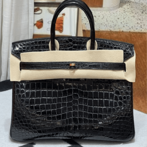 Hermès Birkin Bag Black Crocodile 9.8 Inches