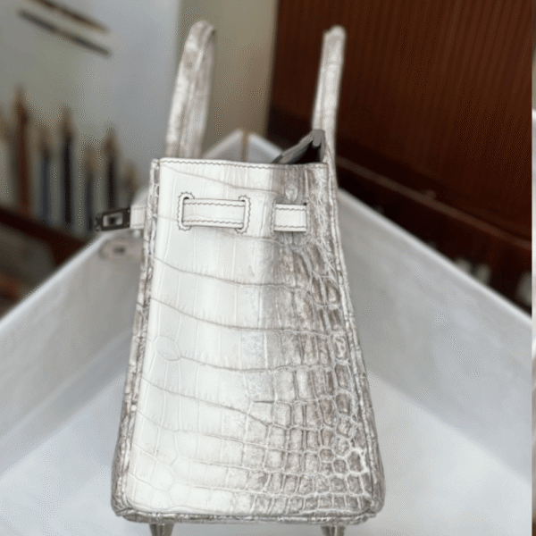 Hermès Birkin Bag Himalaya Crocodile 11.8 Inches