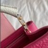 Louis Vuitton Capucines MM Bag Dark Pink 10.6 Inches M20845