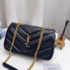 Saint Laurent Loulou Bag Black Quilted 10.6 Inches 801437AAEAX1000