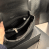 Saint Laurent Loulou Puffer Mini Bag Black 7.9 Inches