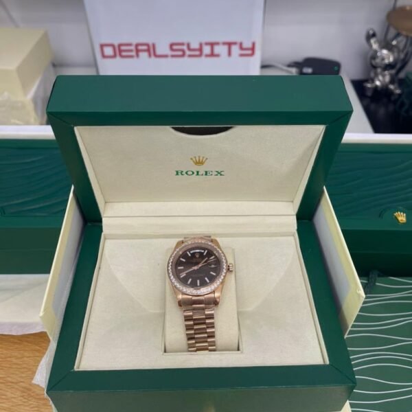 Rolex Day-Date 40 mm Chocolate Dial 228345RBR