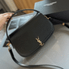 Saint Laurent Voltaire Shoulder Bag Black 9.4 Inches 7876710SX0W1000