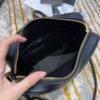 [Premium Quality] – Saint Laurent Lou Camera Bag In Quilted Black Gold Leather 9 Inches 612544Dv7071000