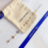 Louis Vuitton Monogram Flower Charm Bracelet Gold-Tone