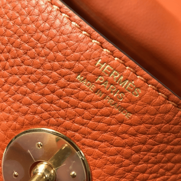 Hermès Lindy 26 Bag Orange/Terracotta 10.2 Inches